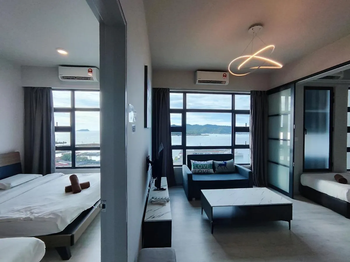 Jesselton Quay Citypads Kota Kinabalu Apartamento