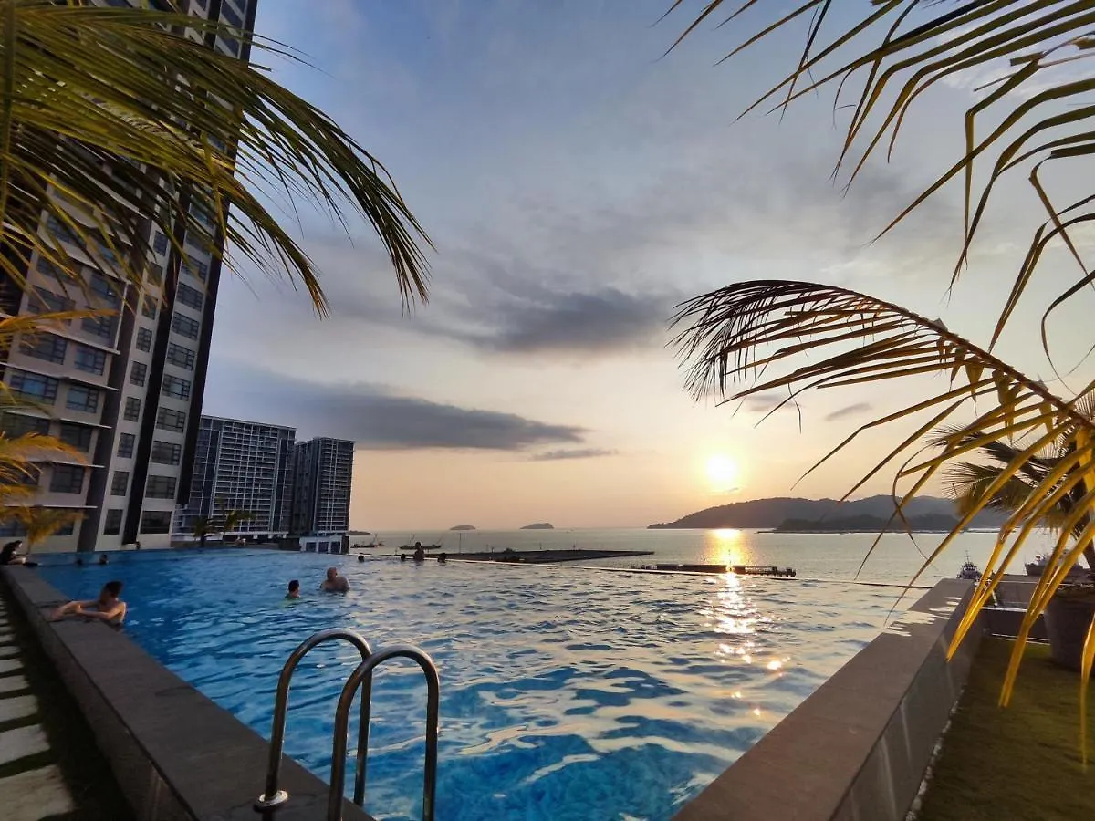 Jesselton Quay Citypads Kota Kinabalu Apartamento
